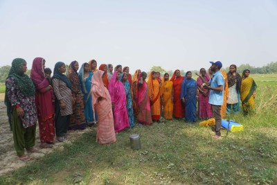 Bio-Intensive Farming Training for Women Farmers in Sarlahi