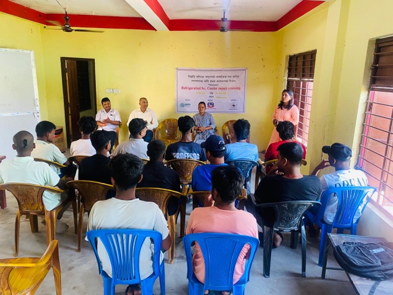 New Skills, New Futures: 16 Youth Graduate as AC and Refrigerator Technicians in Bardibas