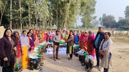 Bio-Intensive Kitchen Gardening Training in Nepal: 24 Women Build Organic Food Security in Sarlahi